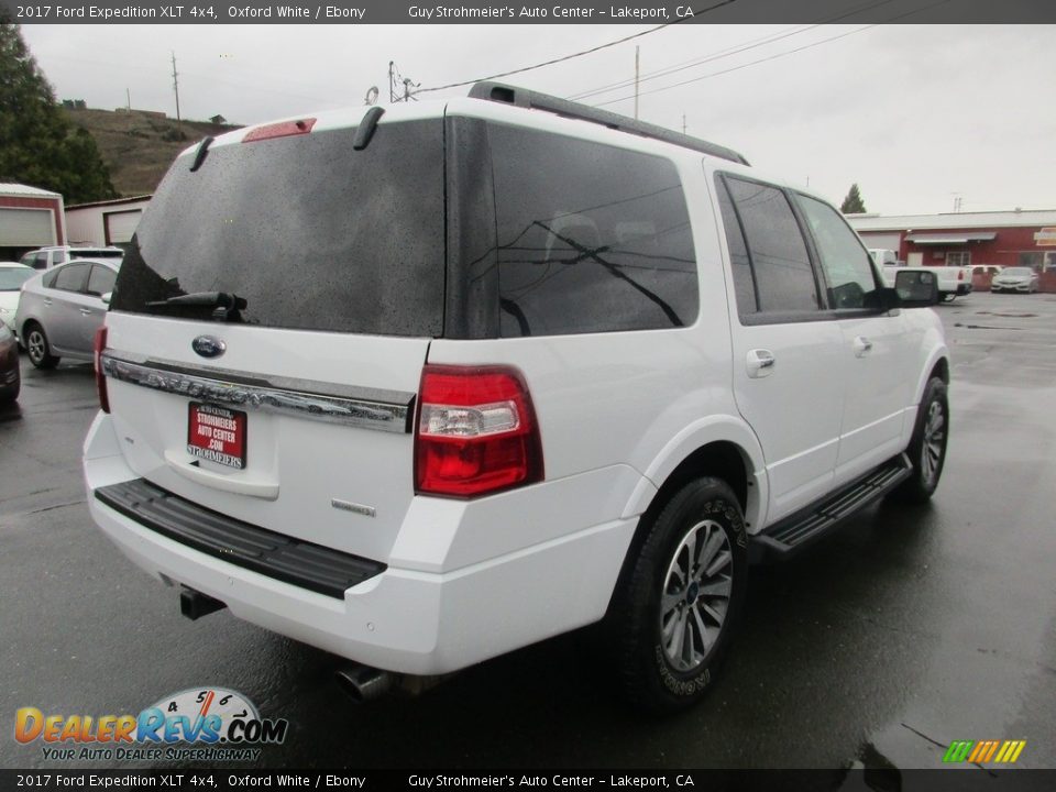 2017 Ford Expedition XLT 4x4 Oxford White / Ebony Photo #7