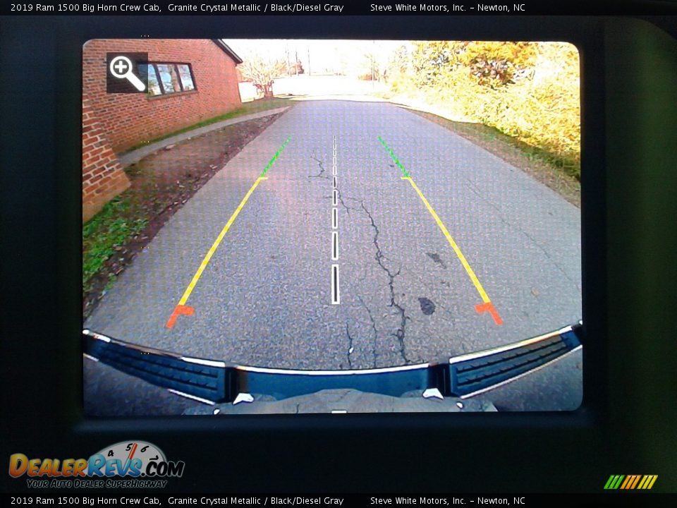 2019 Ram 1500 Big Horn Crew Cab Granite Crystal Metallic / Black/Diesel Gray Photo #23