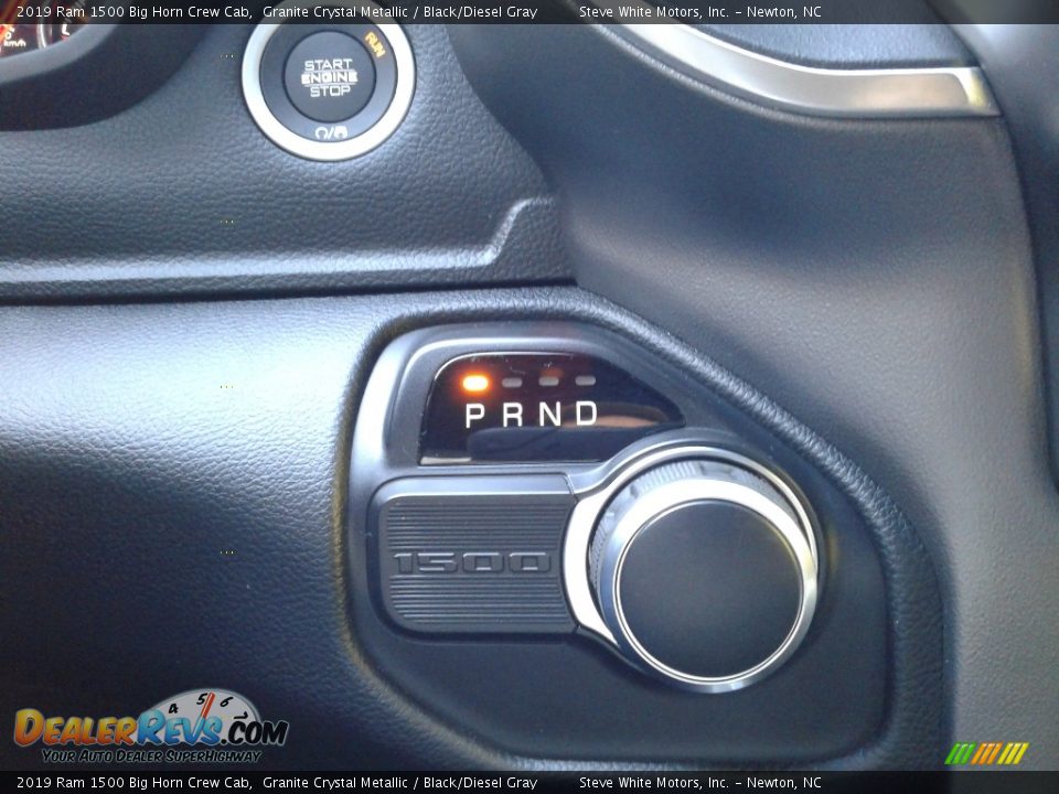 2019 Ram 1500 Big Horn Crew Cab Granite Crystal Metallic / Black/Diesel Gray Photo #26