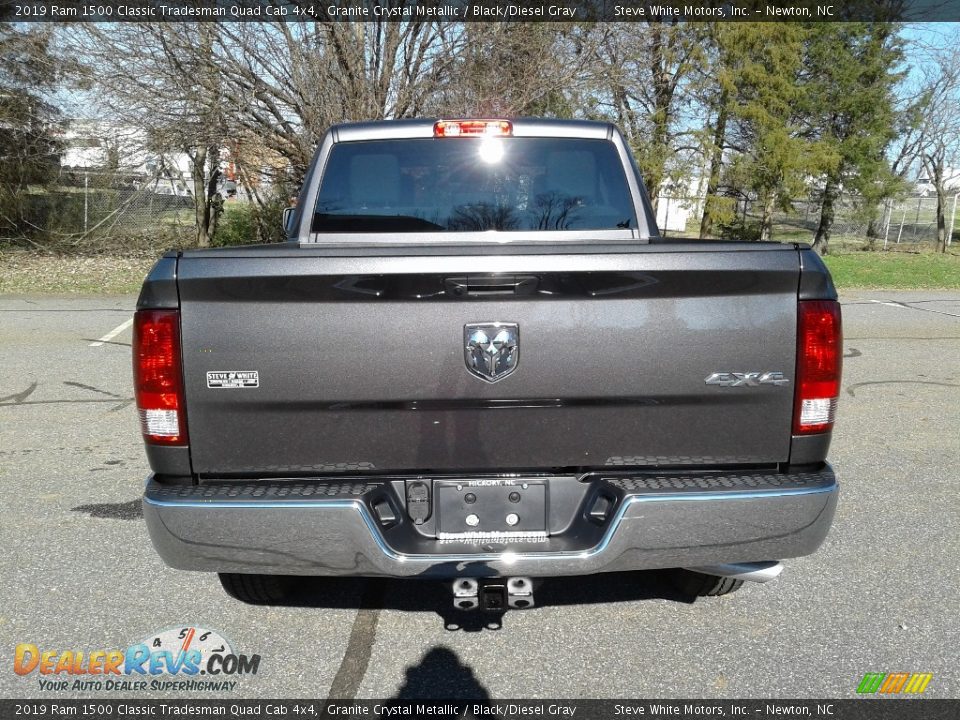 2019 Ram 1500 Classic Tradesman Quad Cab 4x4 Granite Crystal Metallic / Black/Diesel Gray Photo #7
