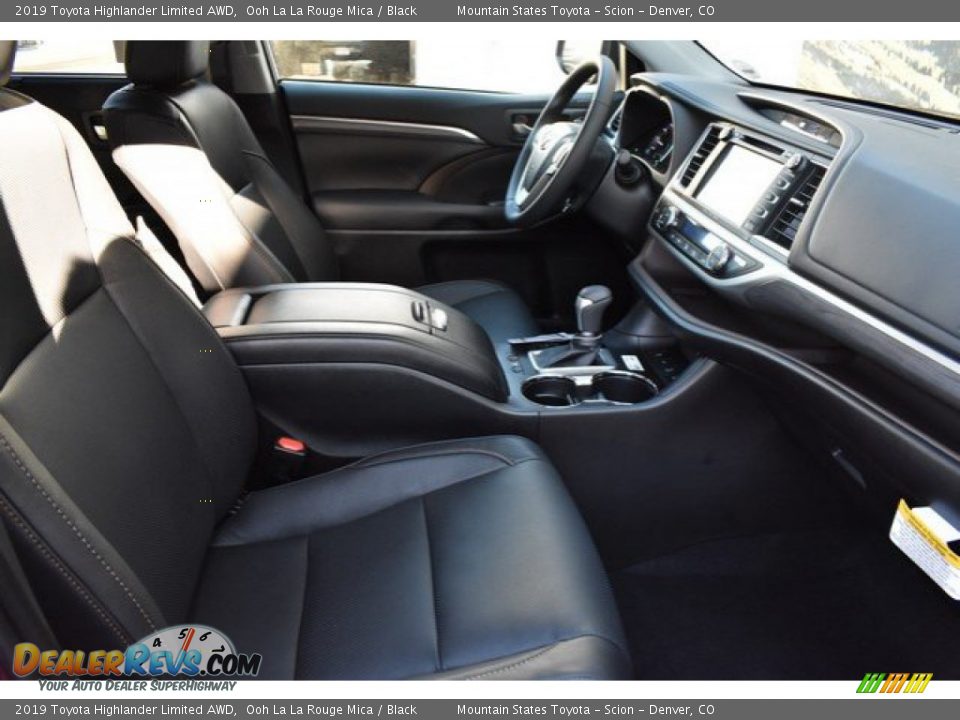 2019 Toyota Highlander Limited AWD Ooh La La Rouge Mica / Black Photo #12