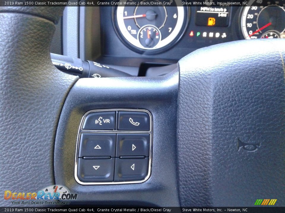 2019 Ram 1500 Classic Tradesman Quad Cab 4x4 Granite Crystal Metallic / Black/Diesel Gray Photo #15