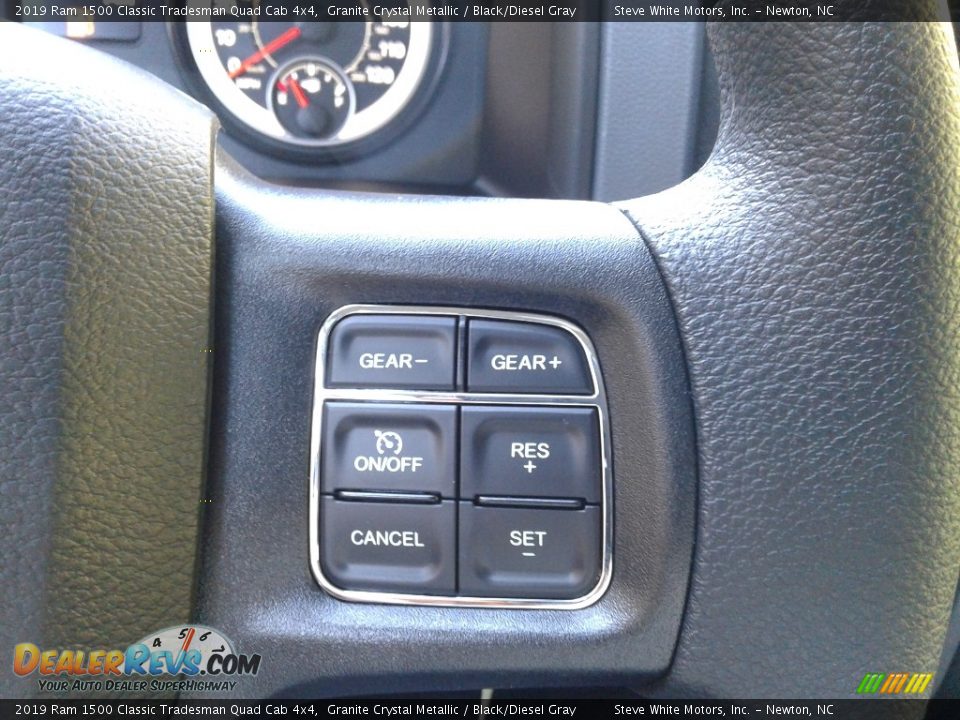 2019 Ram 1500 Classic Tradesman Quad Cab 4x4 Granite Crystal Metallic / Black/Diesel Gray Photo #16