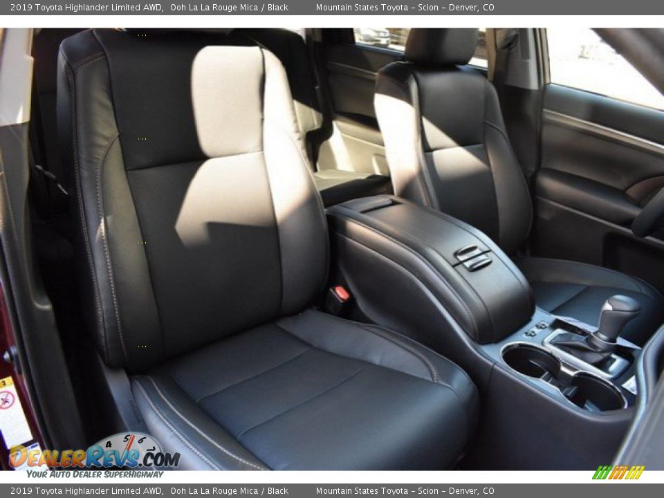 2019 Toyota Highlander Limited AWD Ooh La La Rouge Mica / Black Photo #13