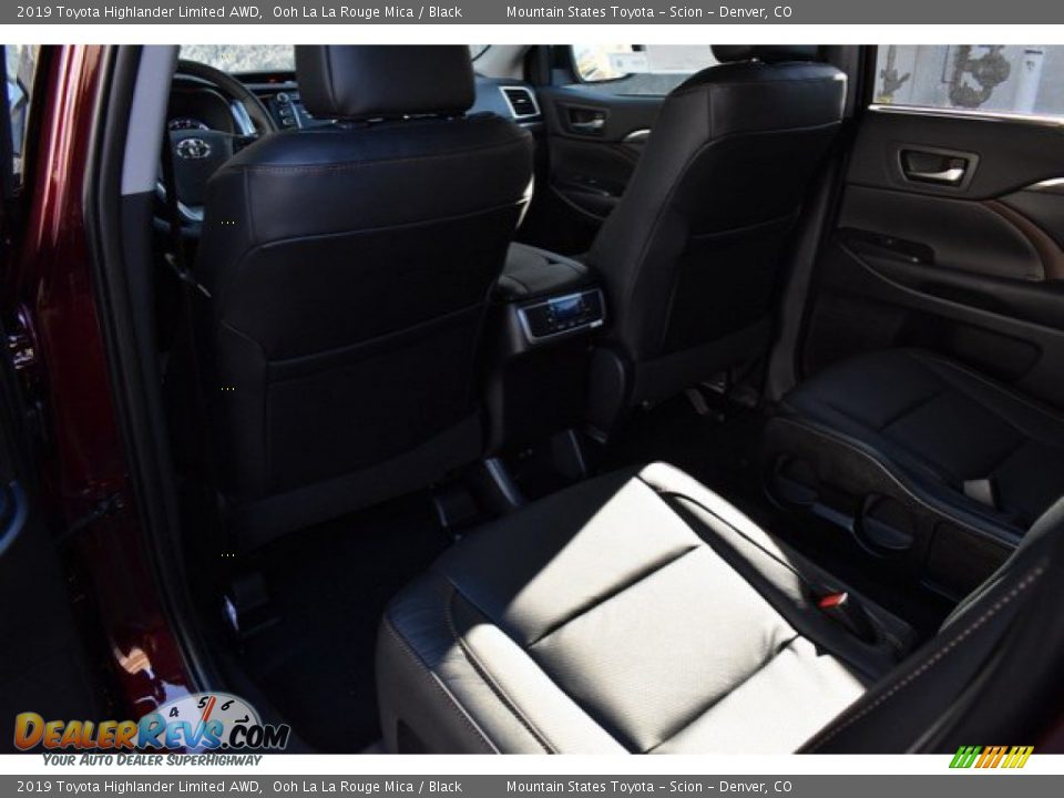 2019 Toyota Highlander Limited AWD Ooh La La Rouge Mica / Black Photo #14