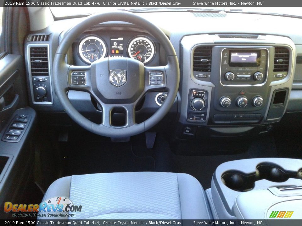 2019 Ram 1500 Classic Tradesman Quad Cab 4x4 Granite Crystal Metallic / Black/Diesel Gray Photo #23