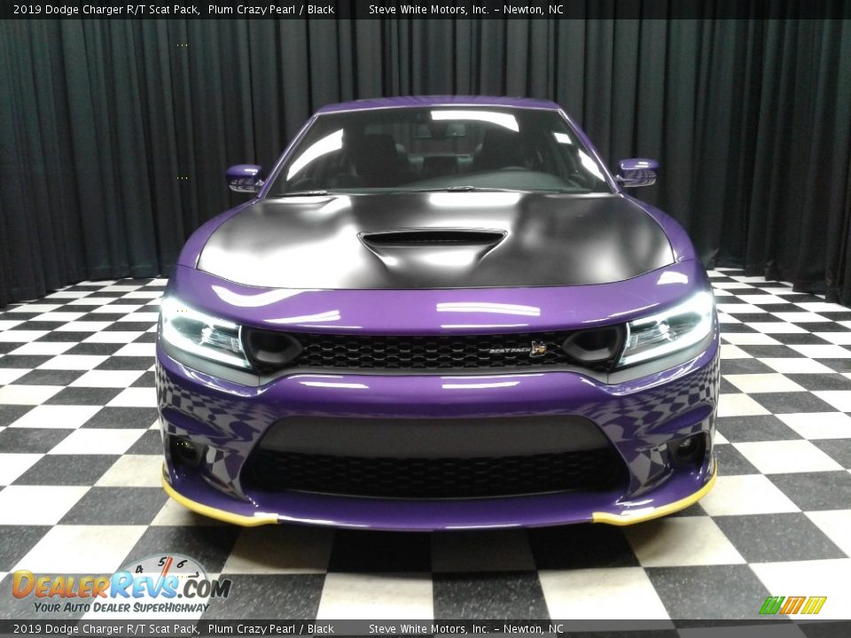 2019 Dodge Charger R/T Scat Pack Plum Crazy Pearl / Black Photo #3
