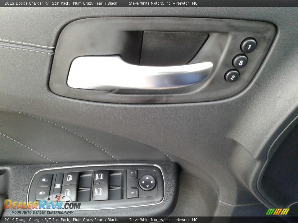 2019 Dodge Charger R/T Scat Pack Plum Crazy Pearl / Black Photo #9