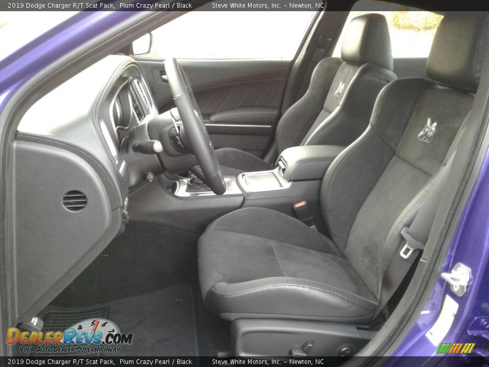 2019 Dodge Charger R/T Scat Pack Plum Crazy Pearl / Black Photo #10