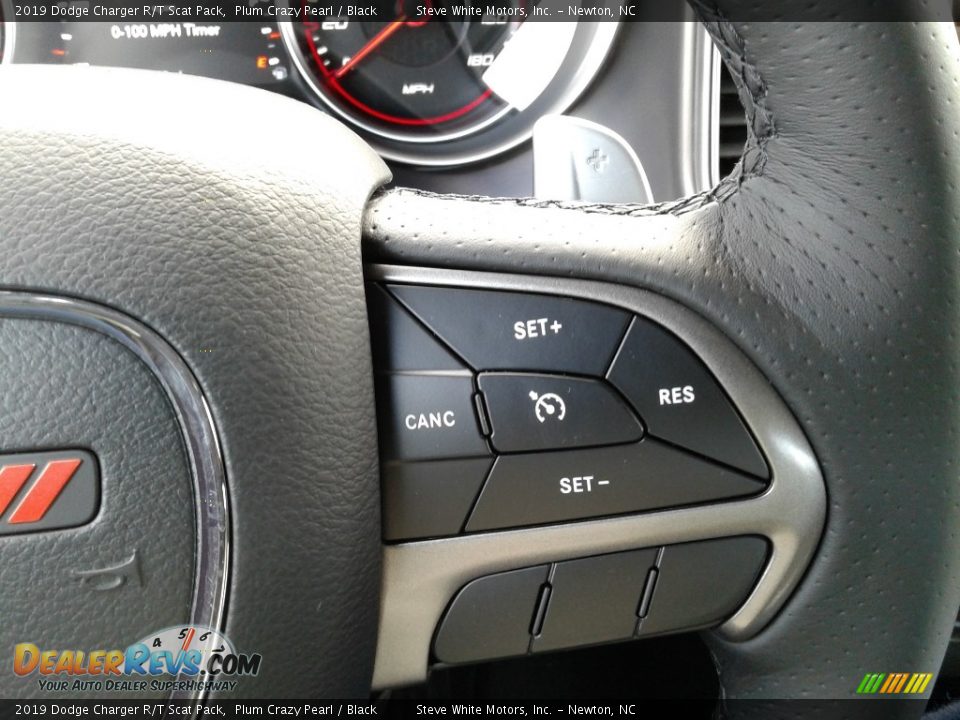 2019 Dodge Charger R/T Scat Pack Plum Crazy Pearl / Black Photo #18