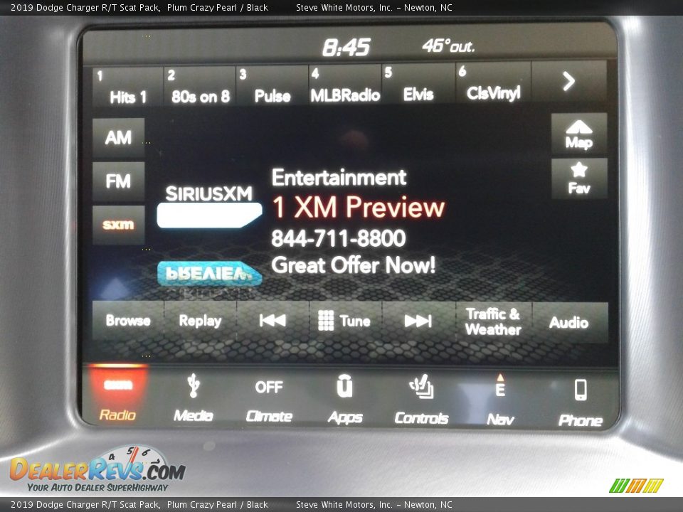 2019 Dodge Charger R/T Scat Pack Plum Crazy Pearl / Black Photo #21