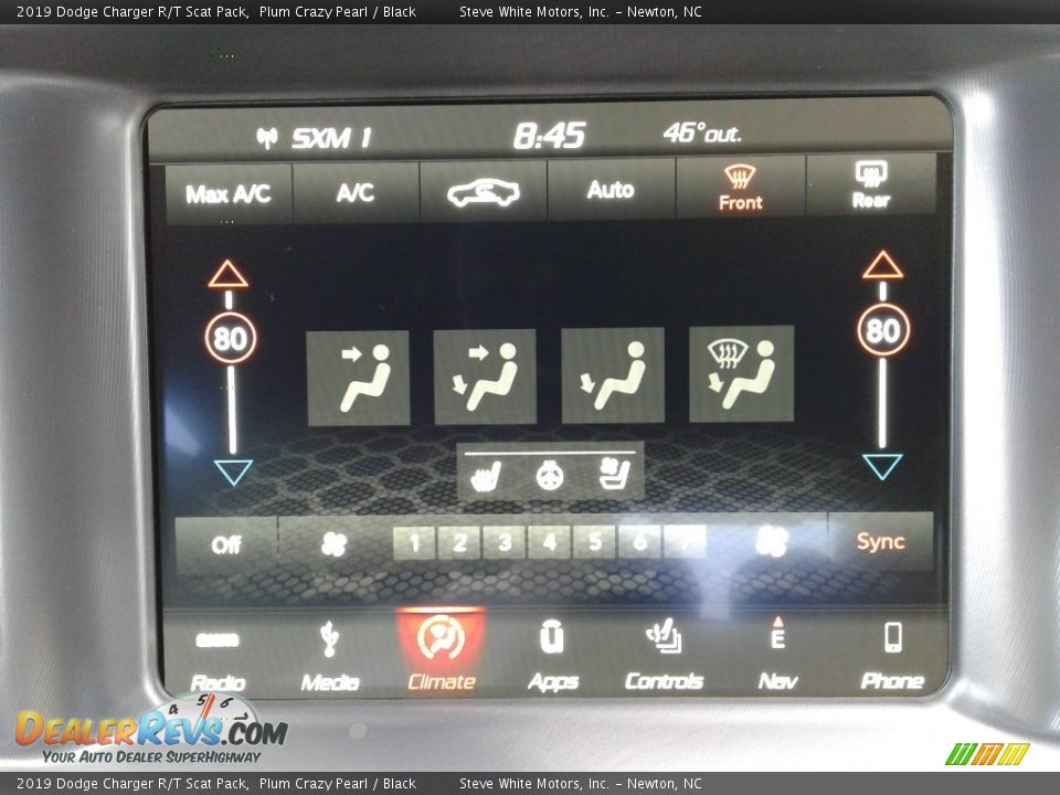 2019 Dodge Charger R/T Scat Pack Plum Crazy Pearl / Black Photo #23