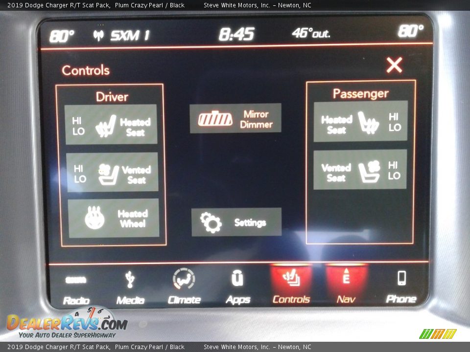 2019 Dodge Charger R/T Scat Pack Plum Crazy Pearl / Black Photo #25