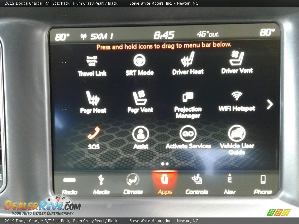 2019 Dodge Charger R/T Scat Pack Plum Crazy Pearl / Black Photo #26