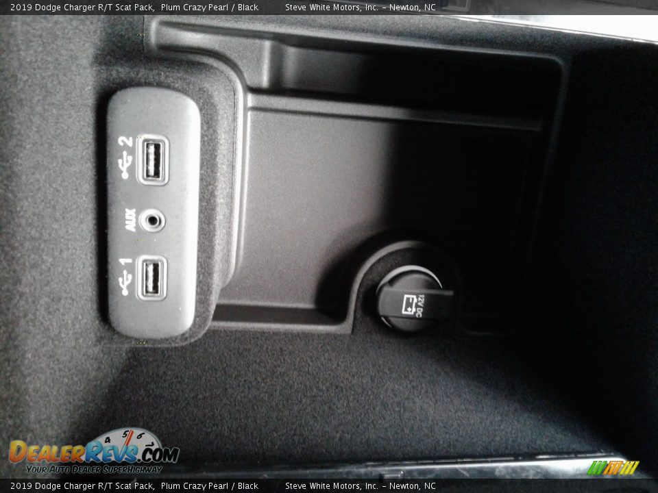 2019 Dodge Charger R/T Scat Pack Plum Crazy Pearl / Black Photo #32