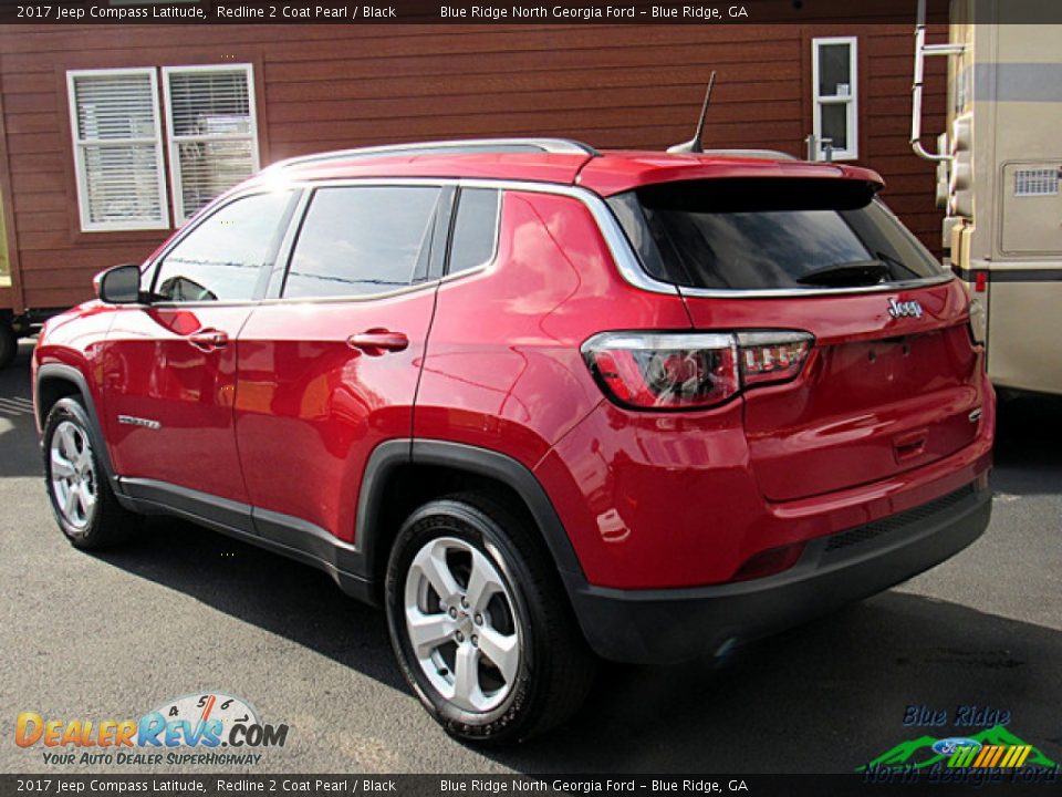 2017 Jeep Compass Latitude Redline 2 Coat Pearl / Black Photo #3