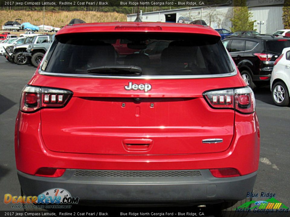 2017 Jeep Compass Latitude Redline 2 Coat Pearl / Black Photo #4