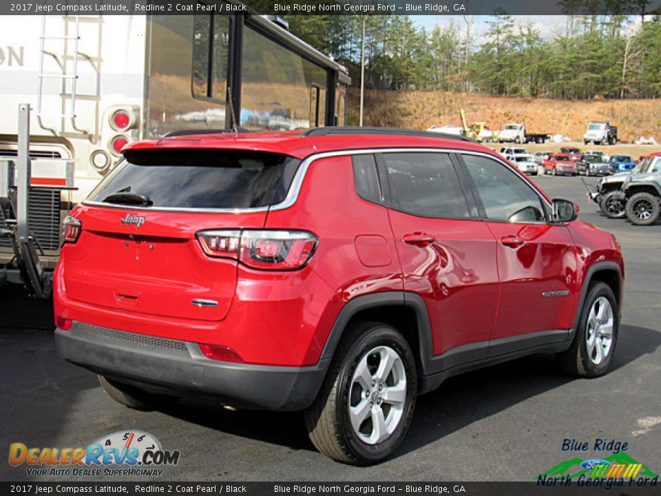 2017 Jeep Compass Latitude Redline 2 Coat Pearl / Black Photo #5