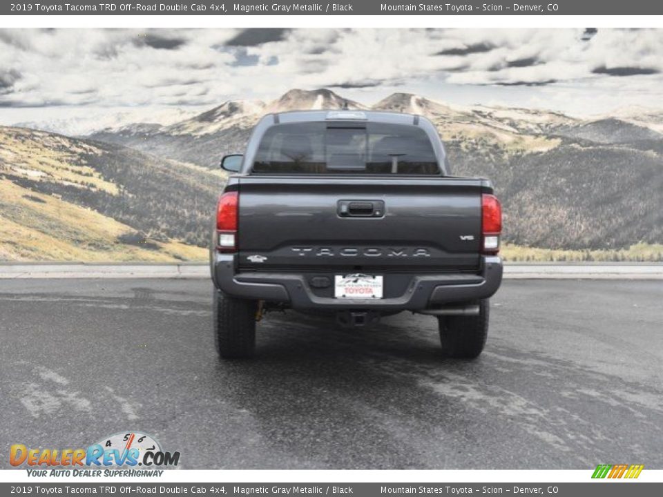 2019 Toyota Tacoma TRD Off-Road Double Cab 4x4 Magnetic Gray Metallic / Black Photo #4