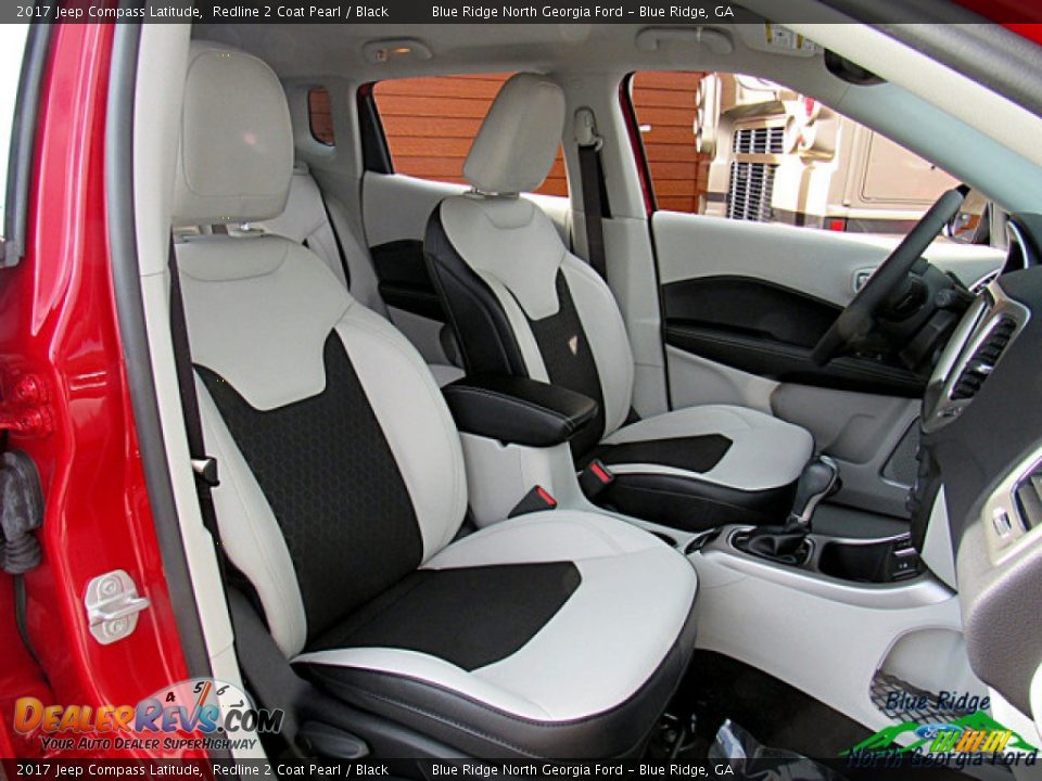 2017 Jeep Compass Latitude Redline 2 Coat Pearl / Black Photo #11
