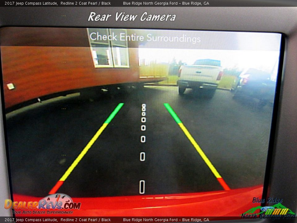 2017 Jeep Compass Latitude Redline 2 Coat Pearl / Black Photo #17