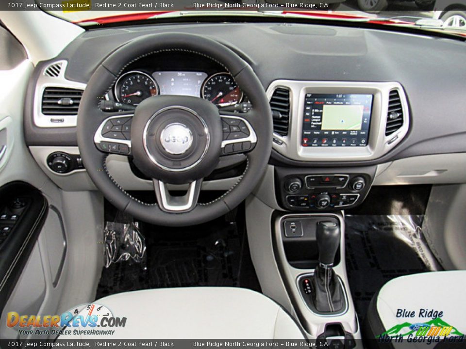 2017 Jeep Compass Latitude Redline 2 Coat Pearl / Black Photo #22