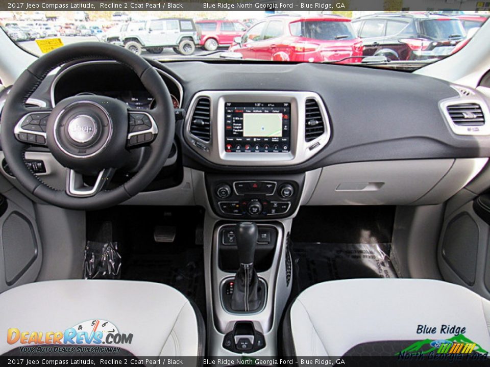 2017 Jeep Compass Latitude Redline 2 Coat Pearl / Black Photo #23