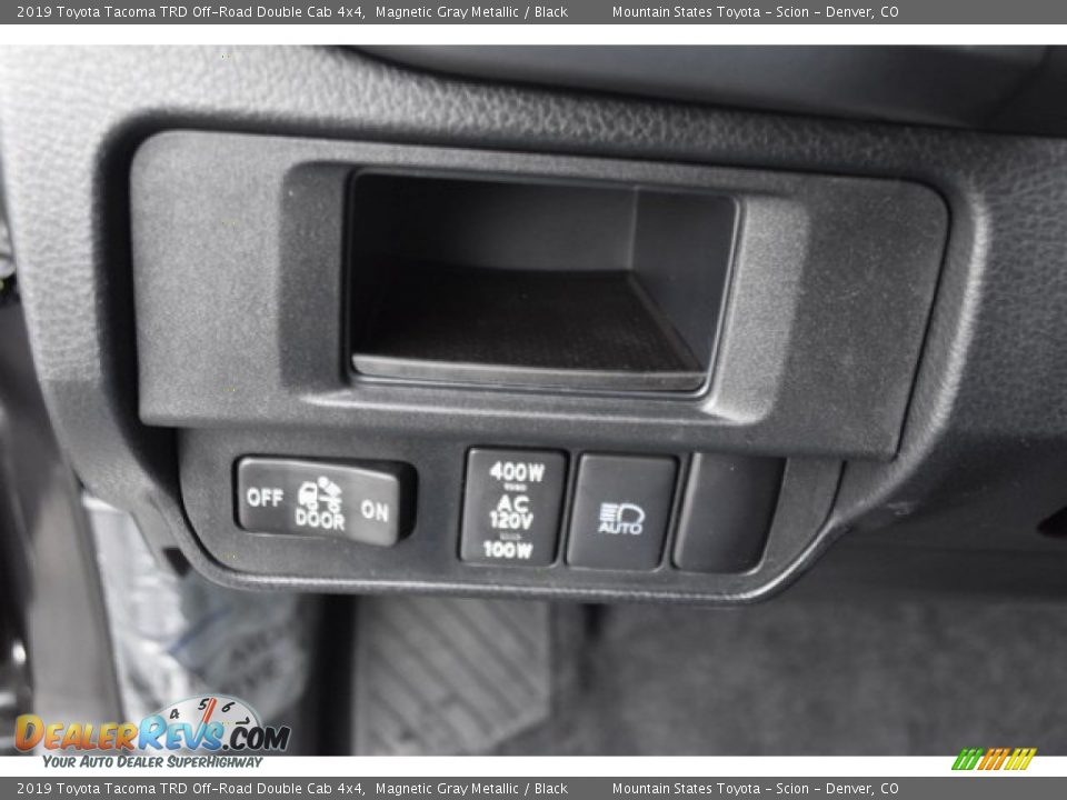 2019 Toyota Tacoma TRD Off-Road Double Cab 4x4 Magnetic Gray Metallic / Black Photo #25