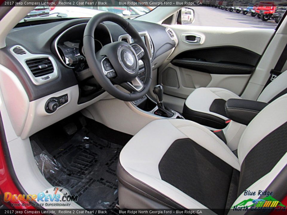 2017 Jeep Compass Latitude Redline 2 Coat Pearl / Black Photo #27
