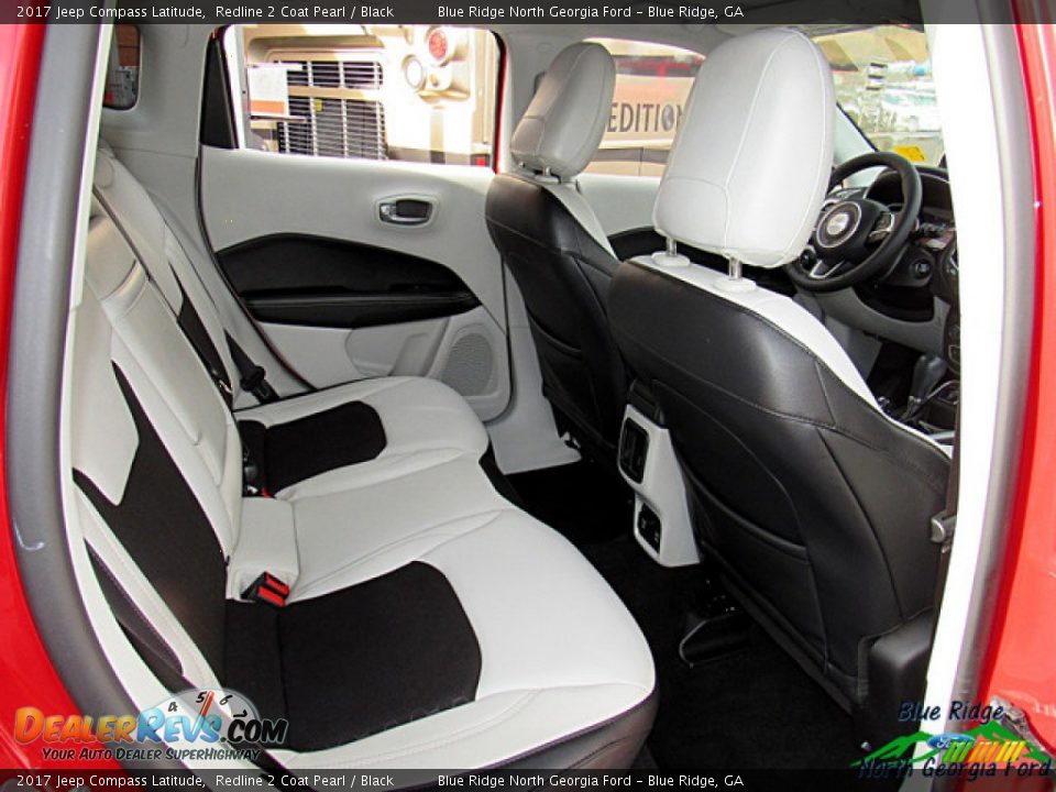 2017 Jeep Compass Latitude Redline 2 Coat Pearl / Black Photo #29