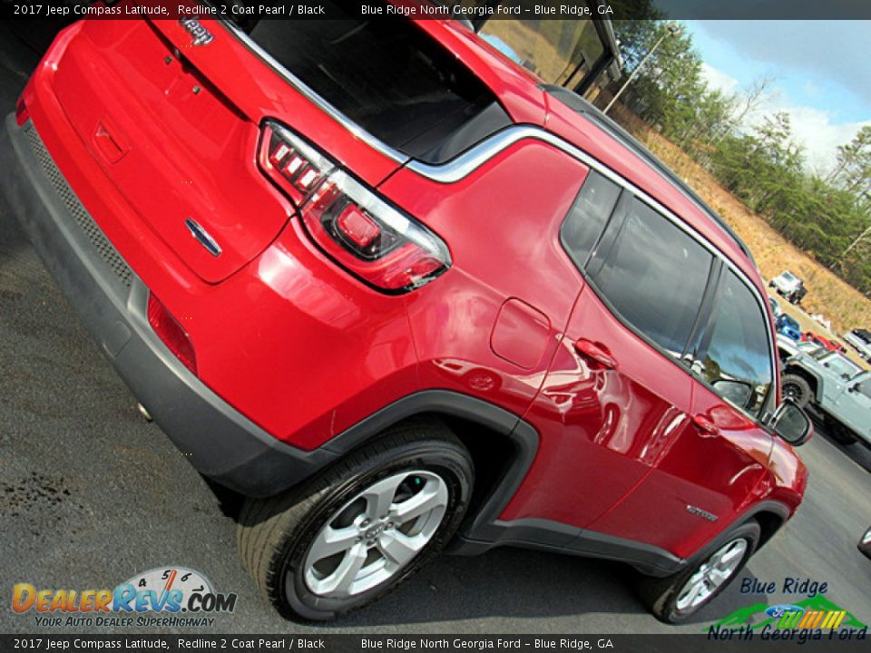 2017 Jeep Compass Latitude Redline 2 Coat Pearl / Black Photo #32