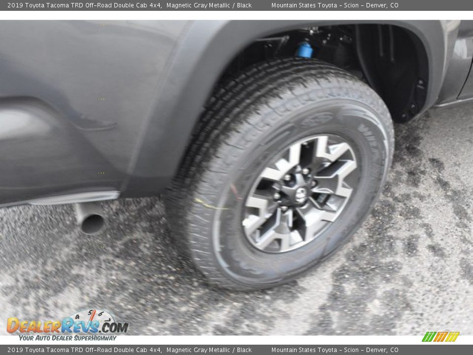 2019 Toyota Tacoma TRD Off-Road Double Cab 4x4 Magnetic Gray Metallic / Black Photo #34