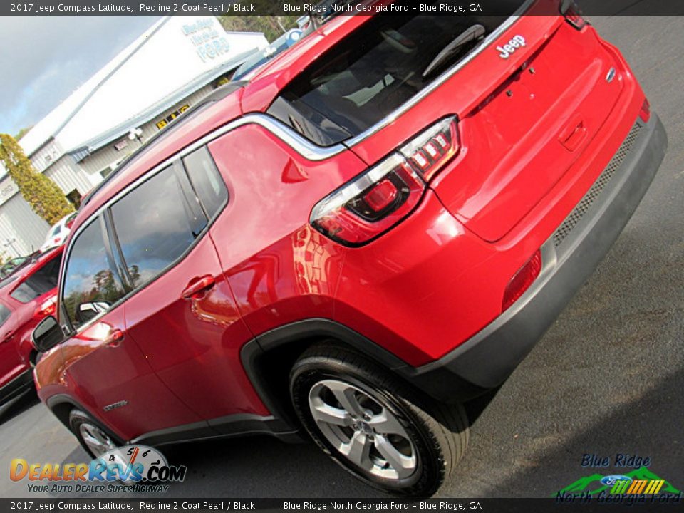 2017 Jeep Compass Latitude Redline 2 Coat Pearl / Black Photo #33