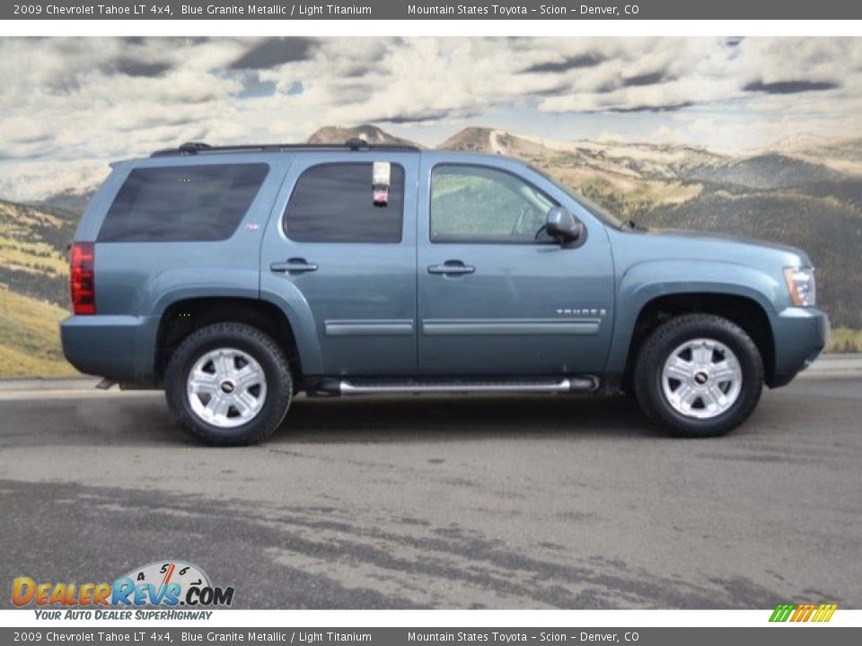 2009 Chevrolet Tahoe LT 4x4 Blue Granite Metallic / Light Titanium Photo #2