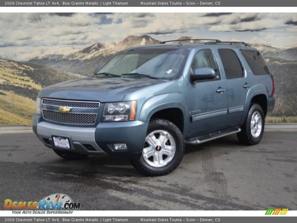 2009 Chevrolet Tahoe LT 4x4 Blue Granite Metallic / Light Titanium Photo #5