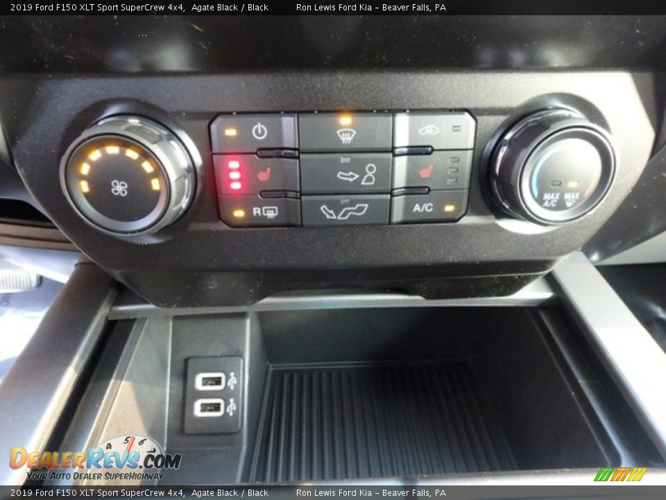 2019 Ford F150 XLT Sport SuperCrew 4x4 Agate Black / Black Photo #19