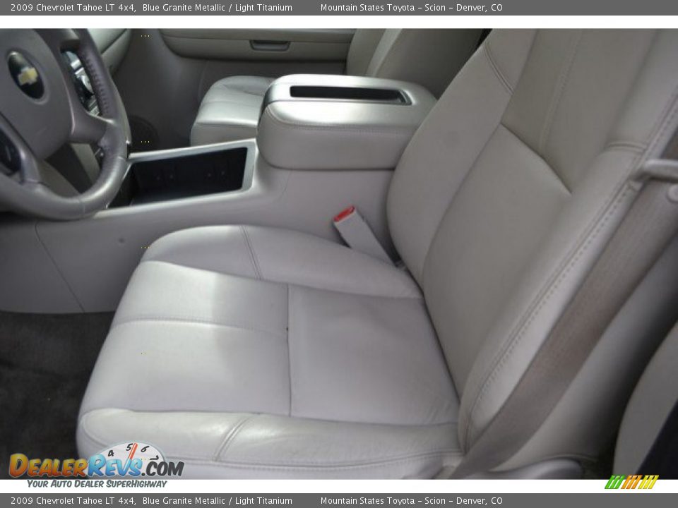 2009 Chevrolet Tahoe LT 4x4 Blue Granite Metallic / Light Titanium Photo #11