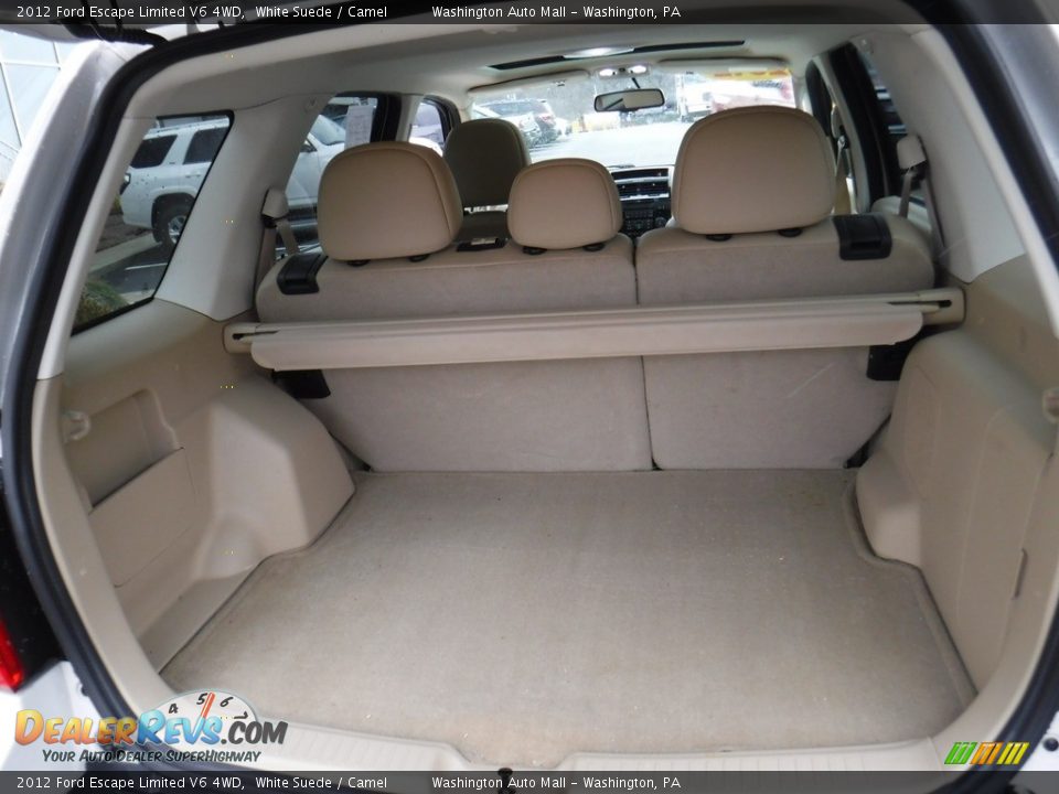 2012 Ford Escape Limited V6 4WD White Suede / Camel Photo #23
