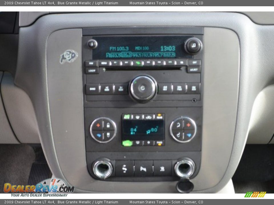 2009 Chevrolet Tahoe LT 4x4 Blue Granite Metallic / Light Titanium Photo #15