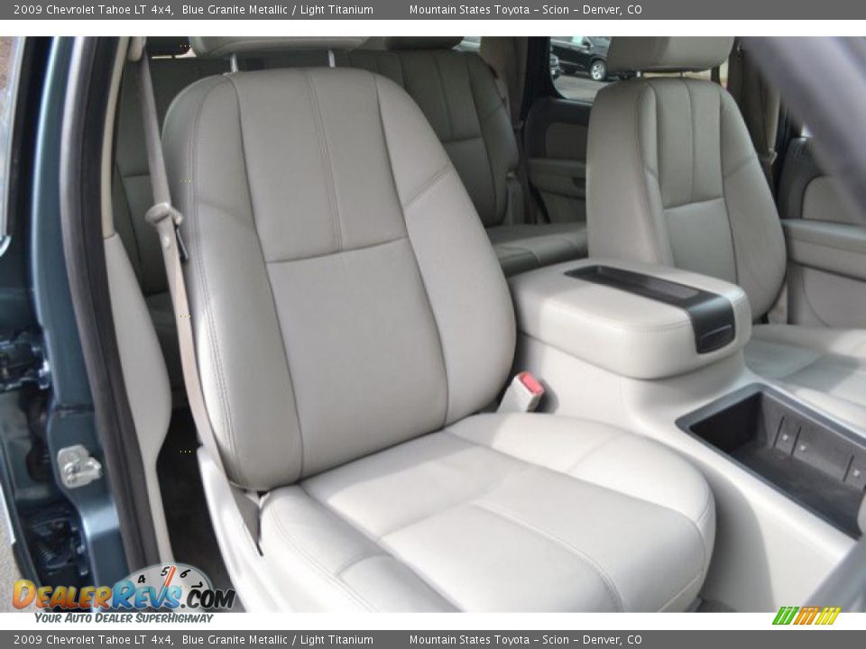 2009 Chevrolet Tahoe LT 4x4 Blue Granite Metallic / Light Titanium Photo #18