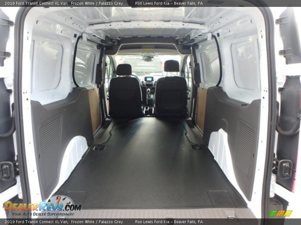 2019 Ford Transit Connect XL Van Frozen White / Palazzo Grey Photo #7