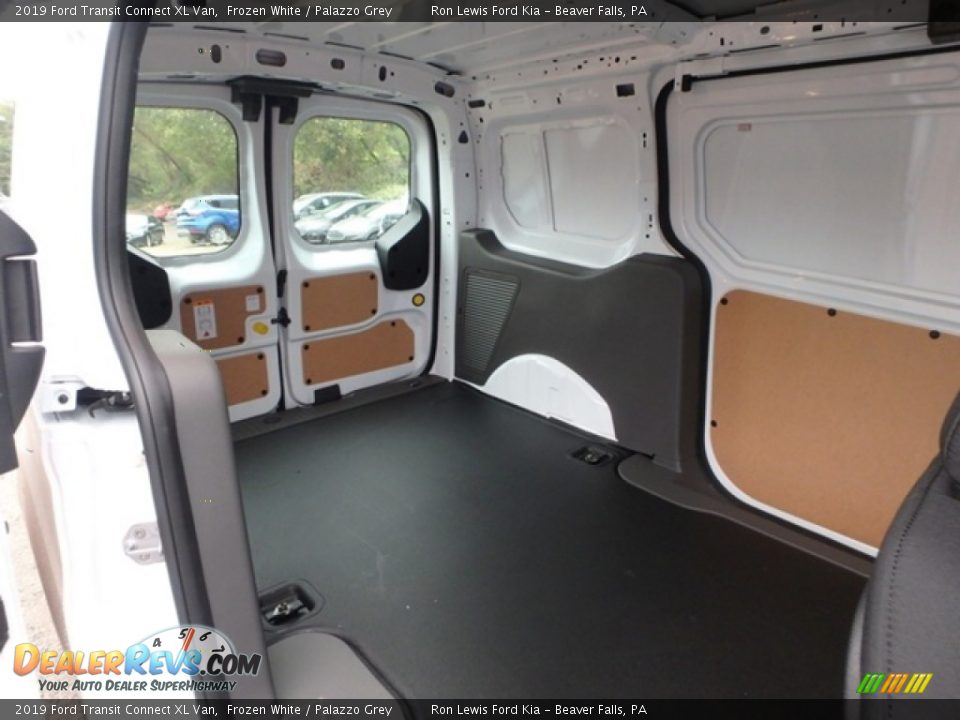 2019 Ford Transit Connect XL Van Frozen White / Palazzo Grey Photo #2