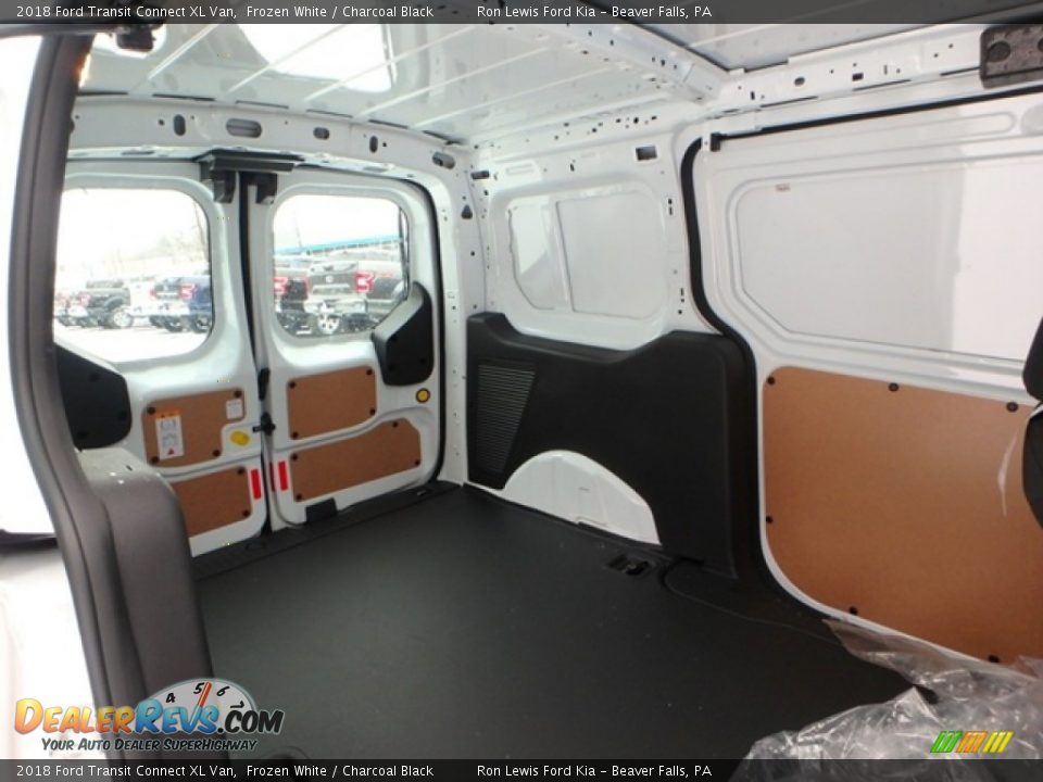 2018 Ford Transit Connect XL Van Frozen White / Charcoal Black Photo #3