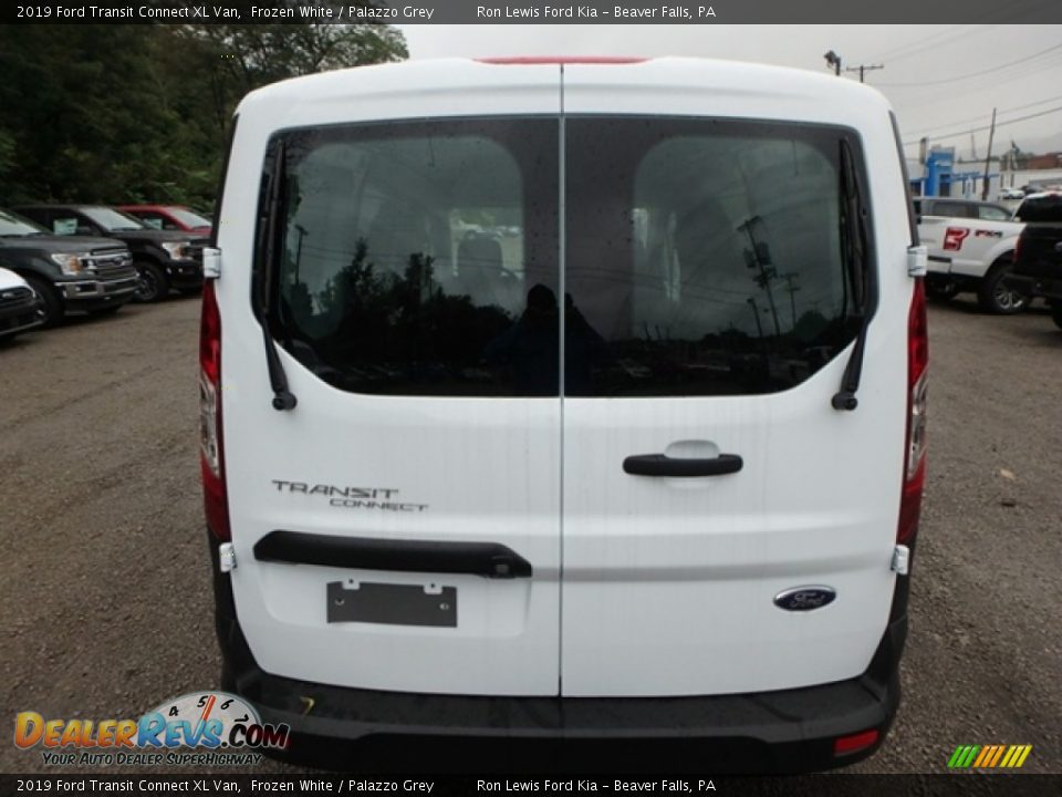 2019 Ford Transit Connect XL Van Frozen White / Palazzo Grey Photo #5