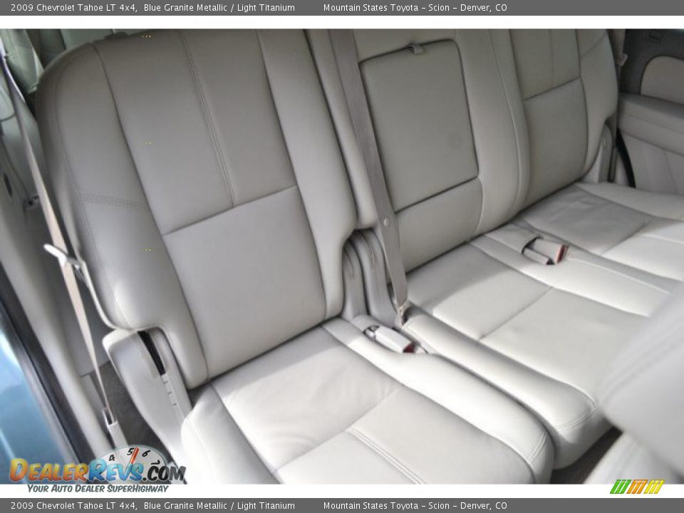 2009 Chevrolet Tahoe LT 4x4 Blue Granite Metallic / Light Titanium Photo #23