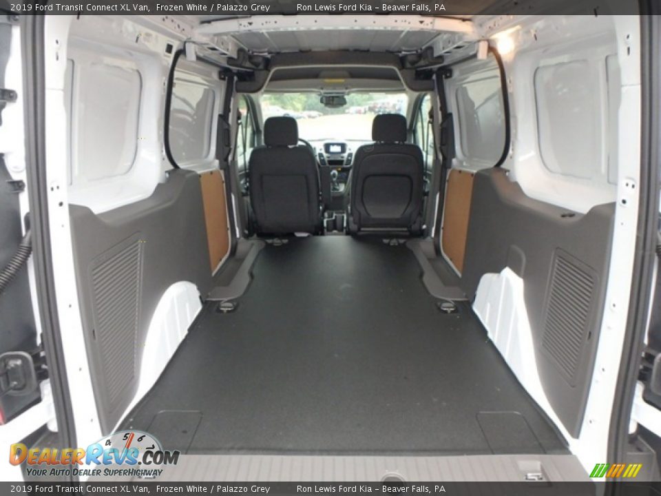 2019 Ford Transit Connect XL Van Frozen White / Palazzo Grey Photo #6