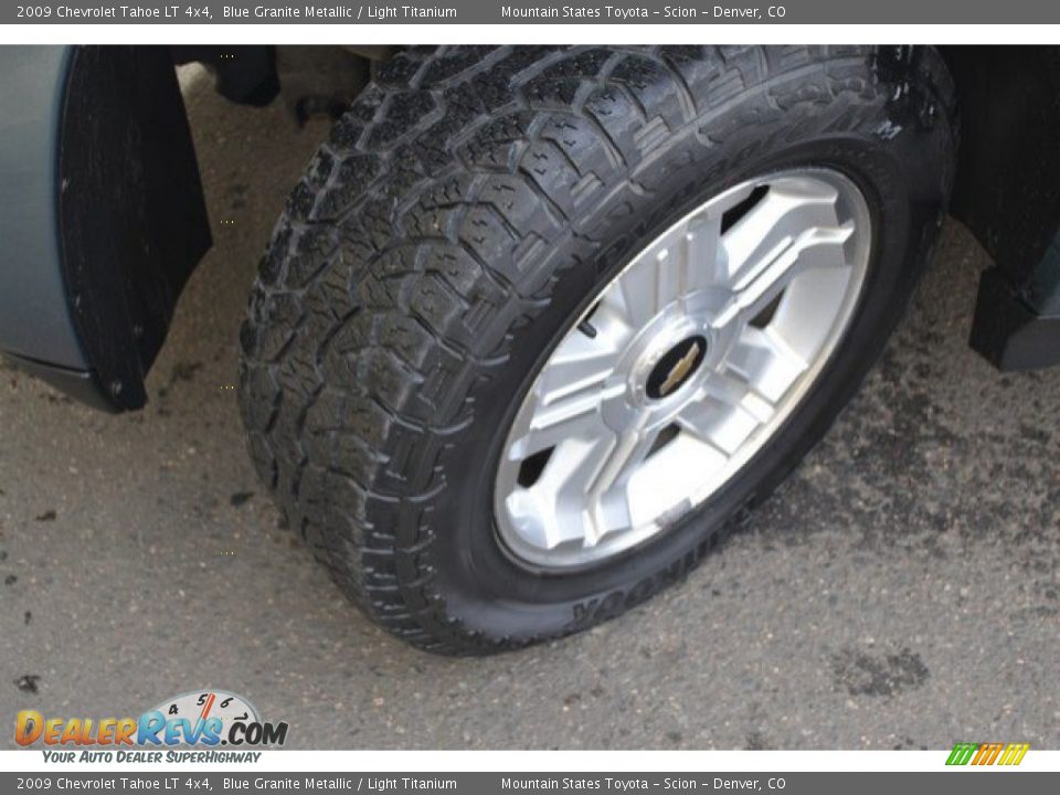 2009 Chevrolet Tahoe LT 4x4 Blue Granite Metallic / Light Titanium Photo #29
