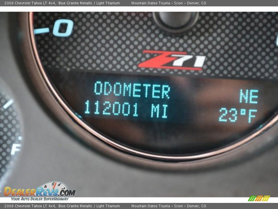 2009 Chevrolet Tahoe LT 4x4 Blue Granite Metallic / Light Titanium Photo #30