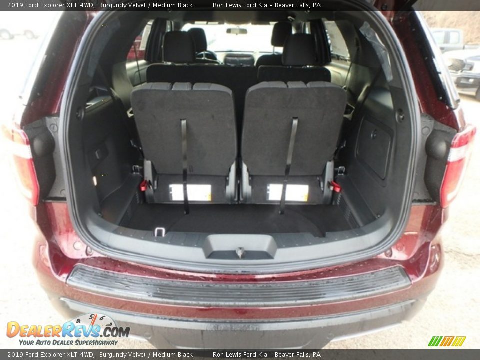 2019 Ford Explorer XLT 4WD Burgundy Velvet / Medium Black Photo #4
