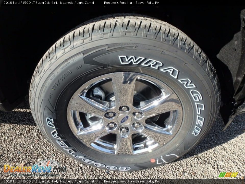 2018 Ford F150 XLT SuperCab 4x4 Magnetic / Light Camel Photo #9